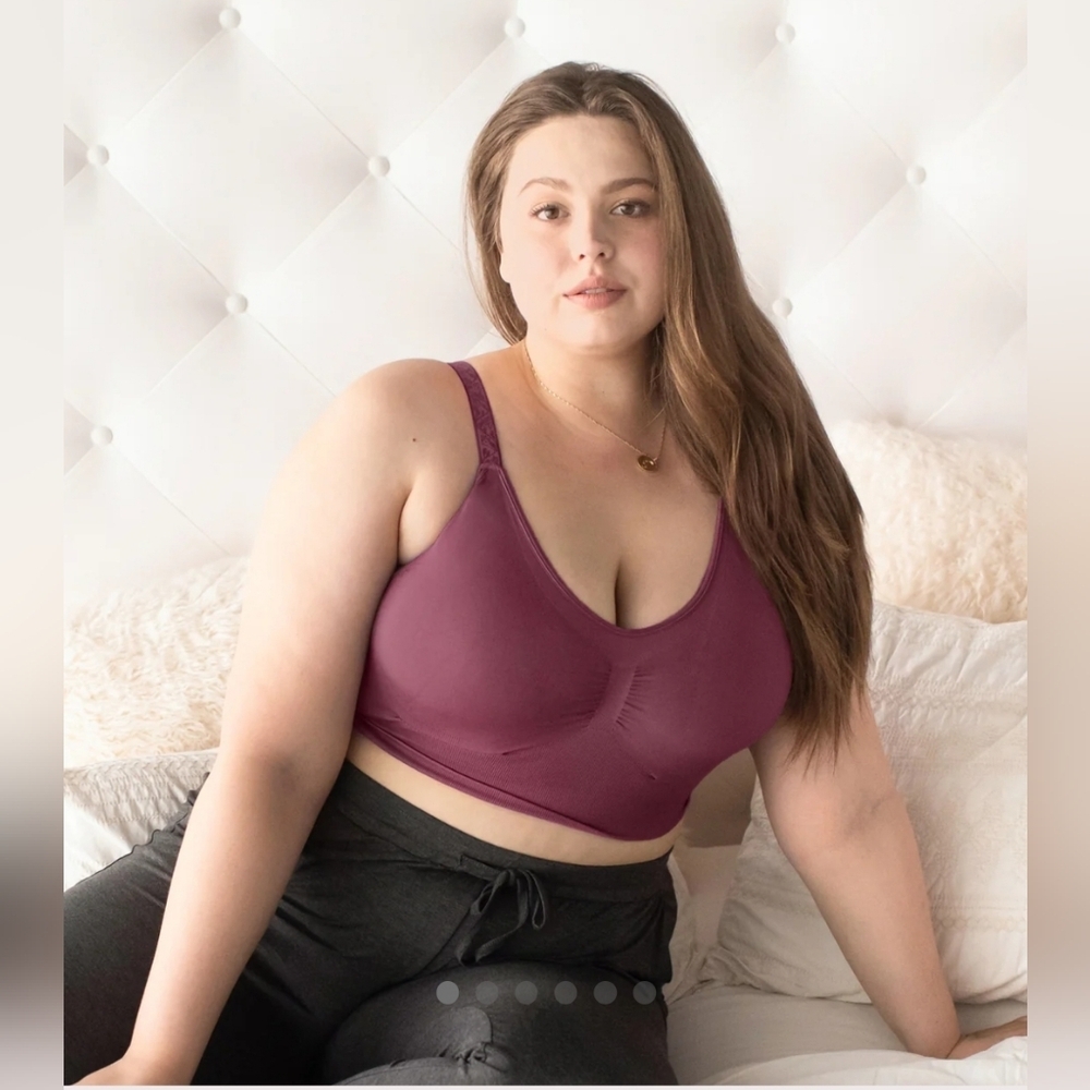 NWT Kindred Bravely Nellie Sublime Wireless Bra Regular (B-D) size 2X - Fig